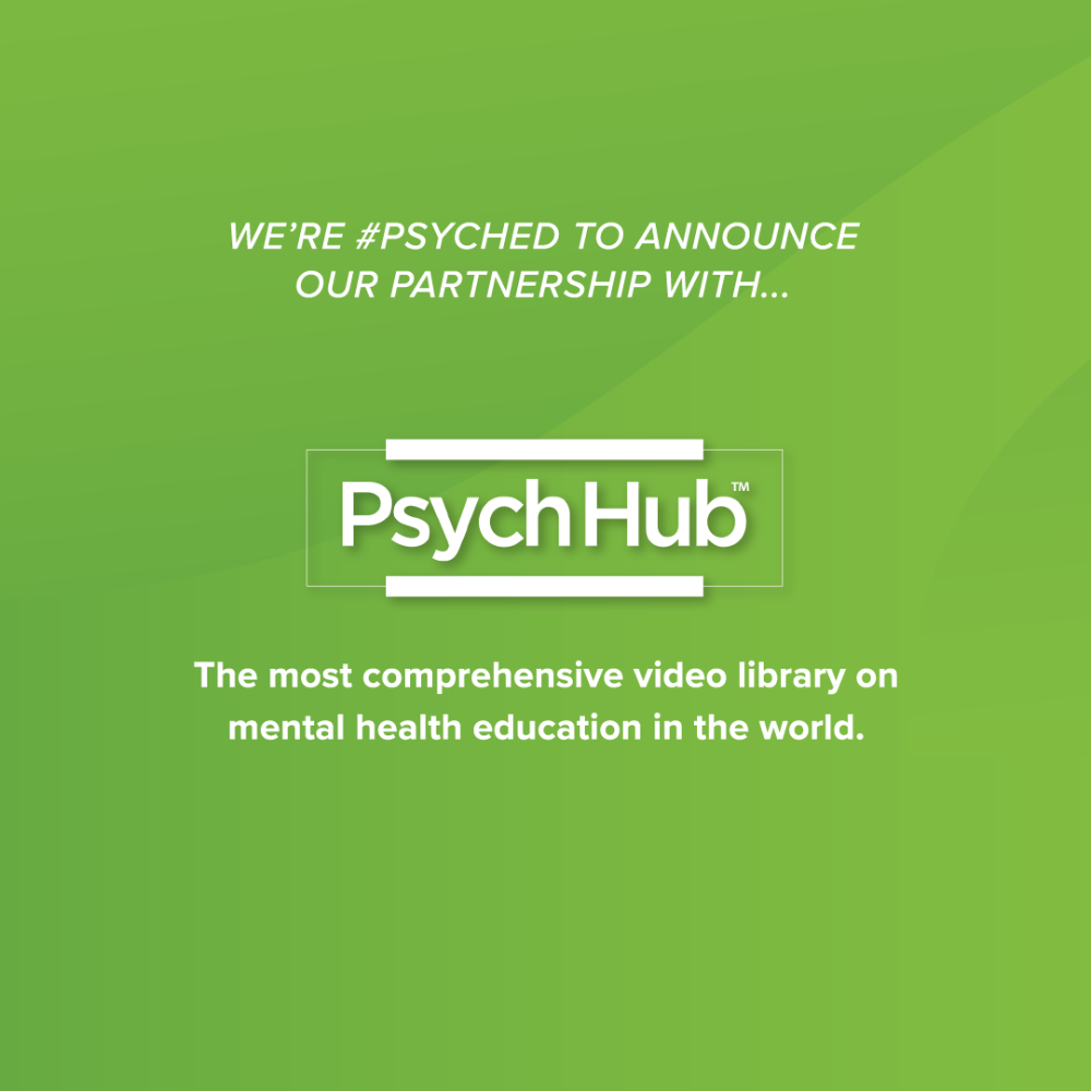Brining you quality mental health resources from PsycHub